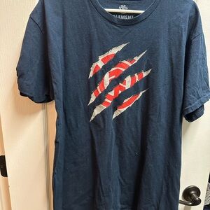 Element Men's Navy Blue Graphic T-Shirt size L/NWOT B47